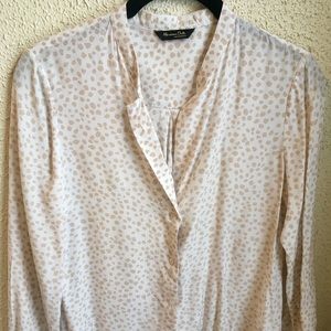 Massimo Dutti Animal Print Shirt